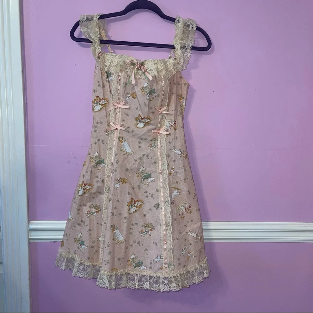 Lacemade daisy kite dress fairycore cottage kawaii fairy floral Lolita - Picture 7 of 12